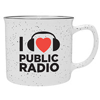 Gift of Membership - I ♥ Public Radio mug