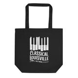 WUOL Classical Piano Skyline Tote Bag