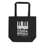 WUOL Classical Piano Skyline Tote Bag