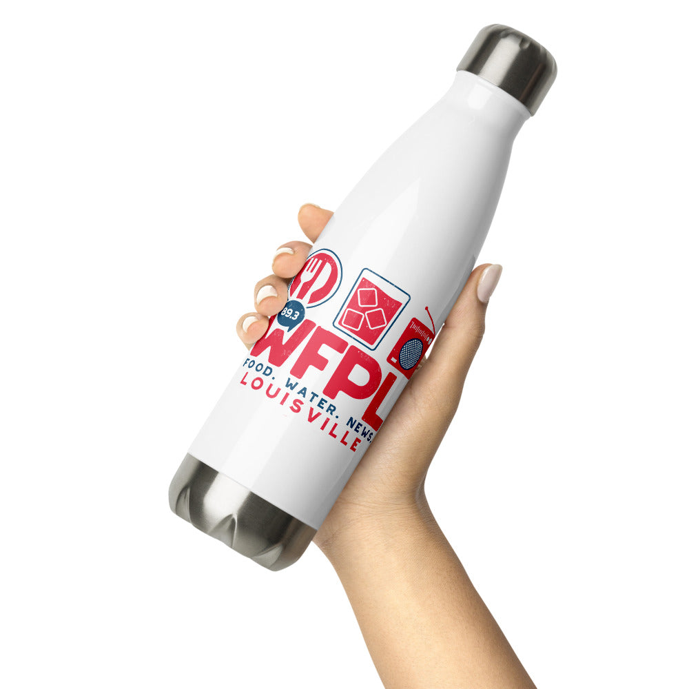 WFPL Food Water News Water Bottle – LPM Store