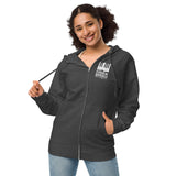 WUOL Classical Piano Skyline Zip Up Hoodie