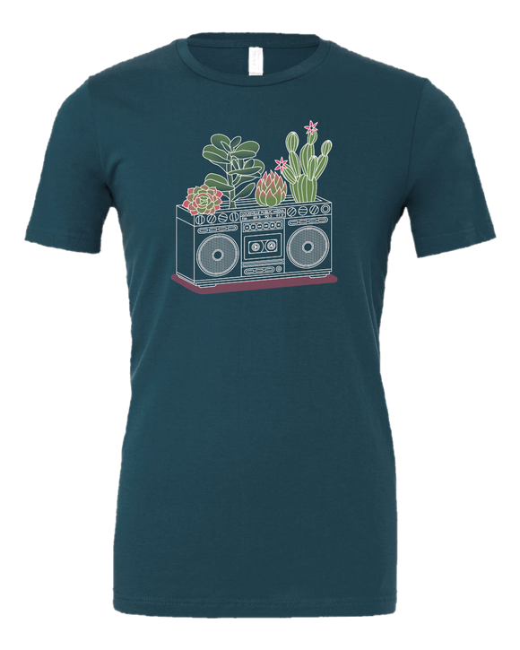 succulent tshirt LPM Succulent Boombox T-Shirt 3XL