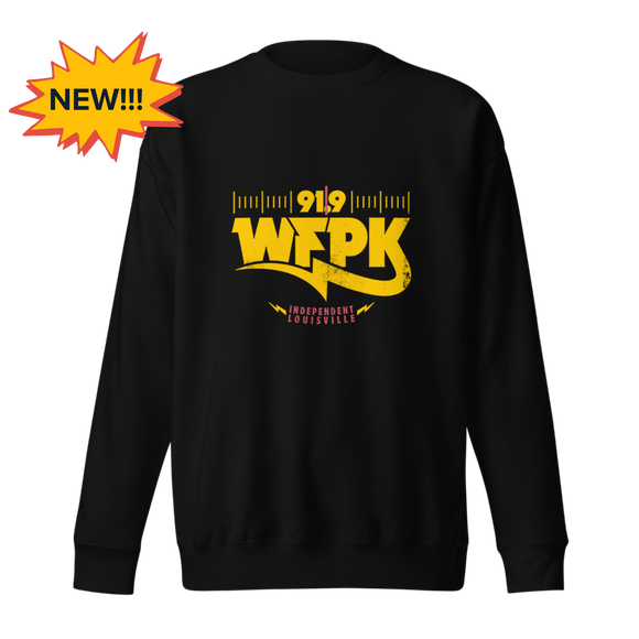 WFPK Vintage Radio Dial Crewneck Sweatshirt