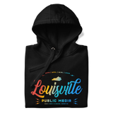 Louisville Public Media Rainbow Pullover Hoodie
