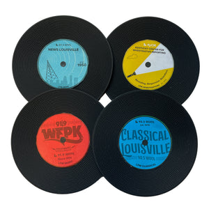 $5/mo. Sustainer Gift - LPM Vinyl Coasters Set