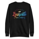 Louisville Public Media Rainbow Crewneck Sweatshirt