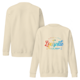 Louisville Public Media Rainbow Crewneck Sweatshirt