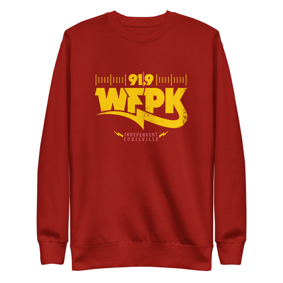 WFPK Vintage Radio Dial Crewneck Sweatshirt