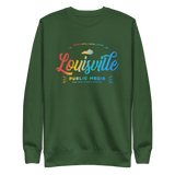 Louisville Public Media Rainbow Crewneck Sweatshirt