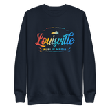 Louisville Public Media Rainbow Crewneck Sweatshirt