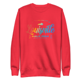 Louisville Public Media Rainbow Crewneck Sweatshirt