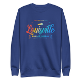 Louisville Public Media Rainbow Crewneck Sweatshirt