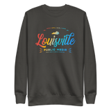 Louisville Public Media Rainbow Crewneck Sweatshirt