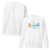 Louisville Public Media Rainbow Crewneck Sweatshirt